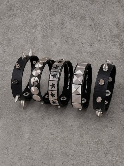 Pulseras con Tachas